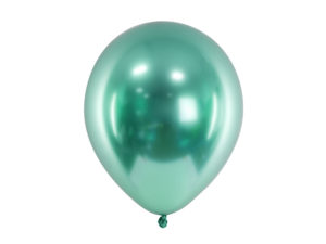 Chrome Mirror ilmapallot - Vihreät 30cm