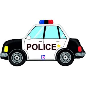 Foliopallo - Poliisiauto