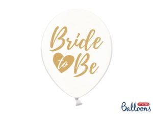 Kirkkaat ilmapallot Bride to Be - 30cm