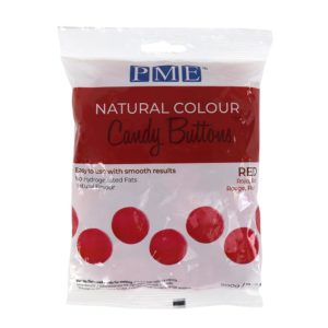 Natural Candy Buttons - Punainen